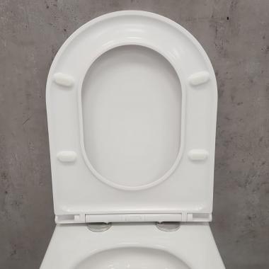 Унитаз подвесной Bloomix Altair 3.0 AD1255T/UF1 безободковый торнадо Ceramic+