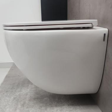 Унитаз подвесной Bloomix Altair 3.0 AD1255T/UF1 безободковый торнадо Ceramic+