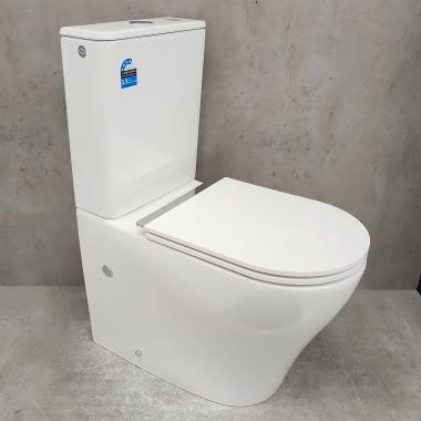 Унитаз Bloomix Barron 3.0 AD3091T/UF3cr безободковый торнадо
