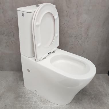 Унитаз Bloomix Barron 3.0 AD3091T/UF3cr безободковый торнадо