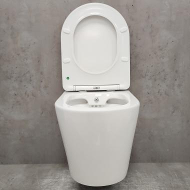 Инсталляция Grohe Rapid SL 38721001 + унитаз Bloomix Enjoy AD1304SB Ceramic+ безободковый с биде и смесителем