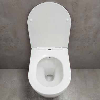 Инсталляция Grohe Rapid SL 38721001 + унитаз Bloomix Enjoy AD1304SB Ceramic+ безободковый с биде и смесителем