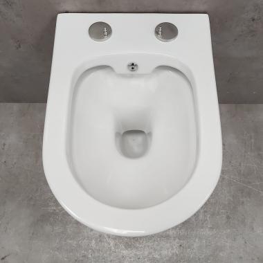 Инсталляция Grohe Rapid SL 38721001 + унитаз Bloomix Enjoy AD1304SB Ceramic+ безободковый с биде и смесителем