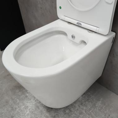 Инсталляция Grohe Rapid SL 38721001 + унитаз Bloomix Enjoy AD1304SB Ceramic+ безободковый с биде и смесителем