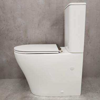 Унитаз Bloomix Barron 3.0 AD3091T/UF3gold безободковый торнадо