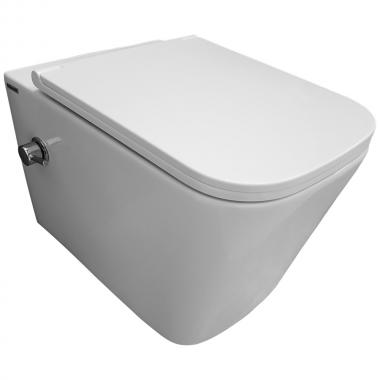 Инсталляция Grohe 38772001 + унитаз Bloomix Arum 1303SB безободковый с биде и смесителем