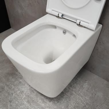Инсталляция Grohe 38772001 + унитаз Bloomix Arum 1303SB безободковый с биде и смесителем