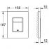 Инсталляция Grohe 38811000 + унитаз Bloomix Arum 1303SB безободковый с биде и смесителем