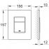Инсталляция Grohe 38811KF0 + унитаз Bloomix Arum 1303SB безободковый с биде и смесителем