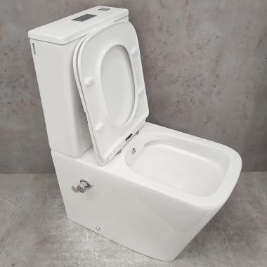 Унитаз Bloomix X-Cube AD3003RSB/UF1 безободковый с функцией биде и смесителем