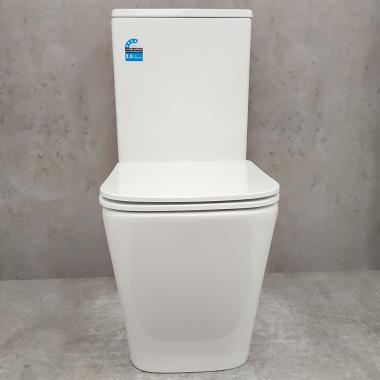 Унитаз Bloomix X-Cube AD3003RSB/UF1 Ceramic+ безободковый с функцией биде и смесителем
