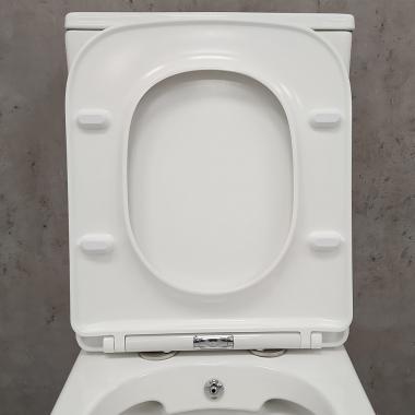 Унитаз Bloomix X-Cube AD3003RSB/UF1 Ceramic+ безободковый с функцией биде и смесителем