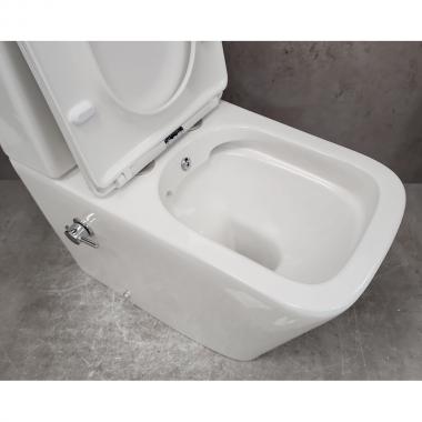Унитаз Bloomix X-Cube AD3003RSB/UF1 Ceramic+ безободковый с функцией биде и смесителем