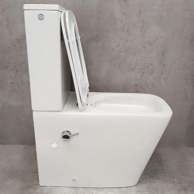 Унитаз Bloomix X-Cube AD3003RSB/UF1 Ceramic+ безободковый с функцией биде и смесителем