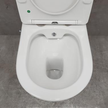 Унитаз Bloomix Salchow AD3093SB/UF1 Ceramic+ безободковый с функцией биде и смесителем