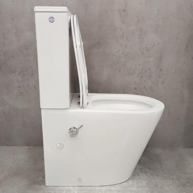 Унитаз Bloomix Salchow AD3093SB/UF1 Ceramic+ безободковый с функцией биде и смесителем