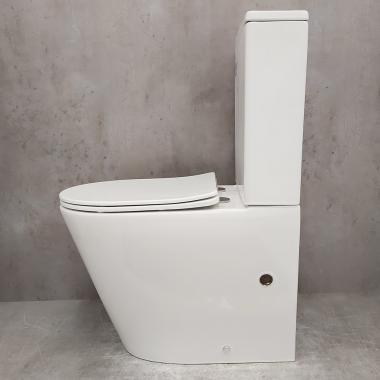 Унитаз Bloomix Salchow AD3093SB/UF1 Ceramic+ безободковый с функцией биде и смесителем