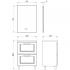 Тумба с раковиной Bloomix Сорренто 60 SOR60TR