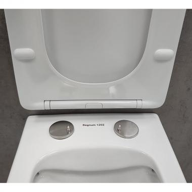 Инсталляция Grohe 38971000+ кнопка смыва Even 38966SH0 белый глянец + унитаз Bloomix Regnum 1202 безободковый с сиденьем