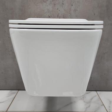 Инсталляция Grohe 38971000+ кнопка смыва Even 38966SH0 белый глянец + унитаз Bloomix Regnum 1202 безободковый с сиденьем