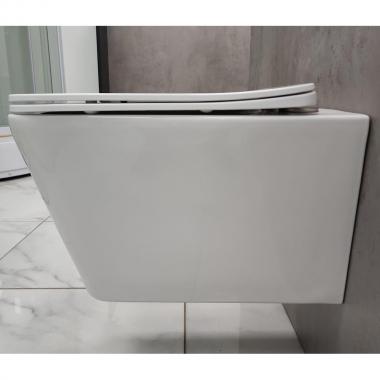 Инсталляция Grohe 38971000+ кнопка смыва Even 38966SH0 белый глянец + унитаз Bloomix Regnum 1202 безободковый с сиденьем