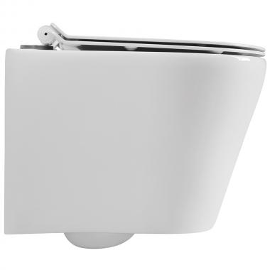 Инсталляция Grohe 38971000+ кнопка смыва Even 38966SH0 белый глянец + унитаз Bloomix Roland MD1201T/UF01 безободковый торнадо с сиденьем