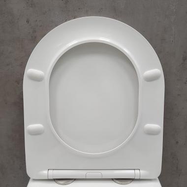 Инсталляция Grohe 38971000+ кнопка смыва Even 38966SH0 белый глянец + унитаз Bloomix Trend 1203 безободковый с сиденьем