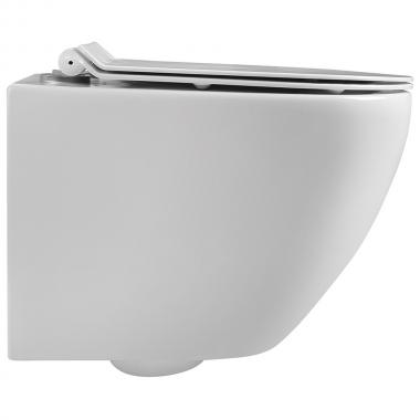 Инсталляция Grohe 38971000+ кнопка смыва Even 38966SH0 белый глянец + унитаз Bloomix Trend MD1203R/UF01 безободковый с сиденьем