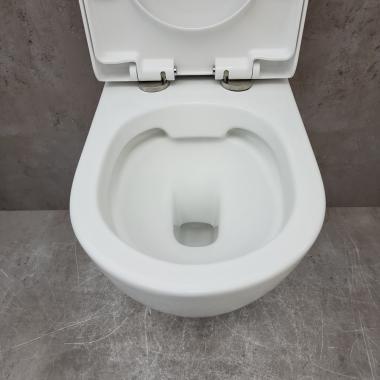 Инсталляция Grohe 38971000+ кнопка смыва Even 38966SH0 белый глянец + унитаз Bloomix Trend MD1203R/UF02 безободковый с сиденьем
