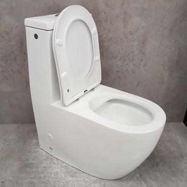 Унитаз Bloomix Mono MD5011R/UF3 Ceramic+ моноблок безободковый