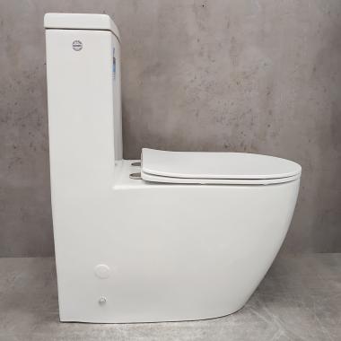 Унитаз Bloomix Mono MD5011R/UF3 Ceramic+ моноблок безободковый