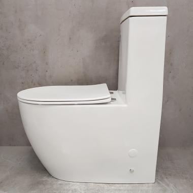 Унитаз Bloomix Mono MD5011R/UF3 Ceramic+ моноблок безободковый