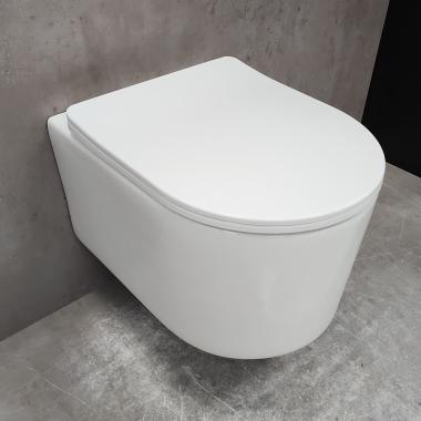 Унитаз подвесной Bloomix Ultra 3.0 MD1204T/UF3 безободковый торнадо