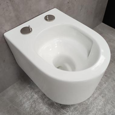 Унитаз подвесной Bloomix Ultra 3.0 MD1204T/UF3 безободковый торнадо