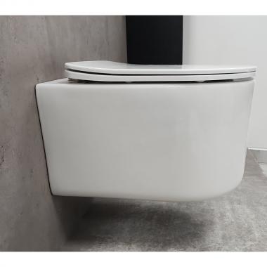 Унитаз подвесной Bloomix Ultra 3.0 MD1204T/UF3 безободковый торнадо
