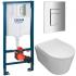 Инсталляция Grohe 38811000 + унитаз Bloomix Ultra MD1204T/UF3 безободковый торнадо с сиденьем