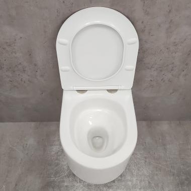 Инсталляция Grohe 38811000 + унитаз Bloomix Ultra MD1204T/UF3 безободковый торнадо с сиденьем