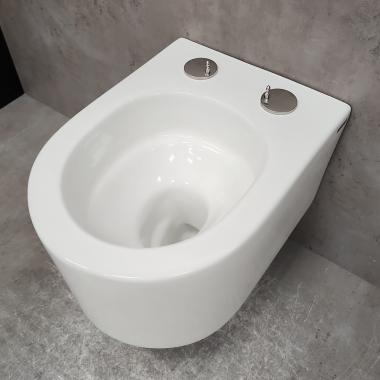Инсталляция Grohe 38811000 + унитаз Bloomix Ultra MD1204T/UF3 безободковый торнадо с сиденьем