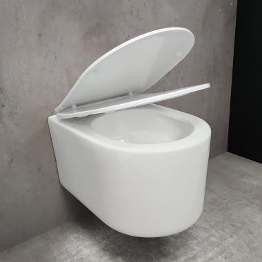 Инсталляция Grohe 38811000 + унитаз Bloomix Ultra MD1204T/UF3 безободковый торнадо с сиденьем