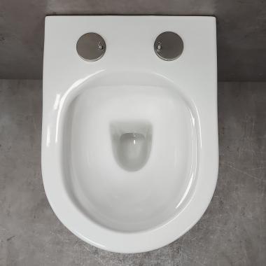 Инсталляция Grohe 38772001 + унитаз Bloomix Ultra MD1204R/UF3 безободковый с сиденьем