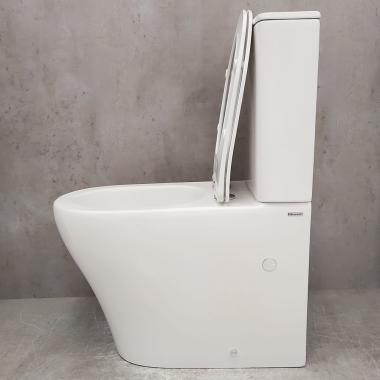 Унитаз Bloomix Rittberger AD3092RSB/F1 Ceramic+ безободковый с функцией биде и смесителем