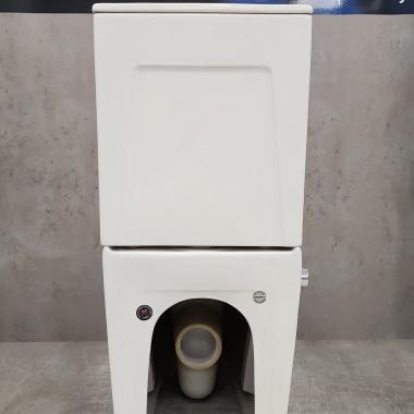 Унитаз Bloomix Rittberger AD3092RSB/F1 Ceramic+ безободковый с функцией биде и смесителем