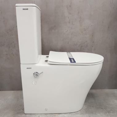 Унитаз Bloomix Barron AD3091RSB/UF1 безободковый с функцией биде и смесителем