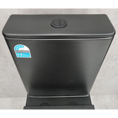 Унитаз Bloomix Black Barron 3.0 AD3091MBT/UF1 безободковый торнадо