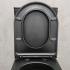 Унитаз Bloomix Black Barron 3.0 AD3091MBT/UF1 безободковый торнадо