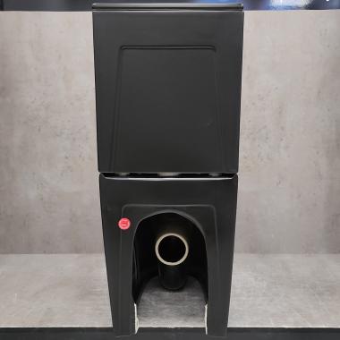 Унитаз Bloomix Black Barron 3.0 AD3091MBT/UF1 безободковый торнадо