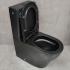 Унитаз Bloomix Black Barron 3.0 AD3091MBT/UF1 безободковый торнадо