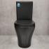 Унитаз Bloomix Black Barron 3.0 AD3091MBT/UF1 безободковый торнадо