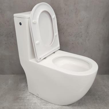 Унитаз Bloomix S-Line 3.0 2327T/UF1 Ceramic+ моноблок безободковый торнадо