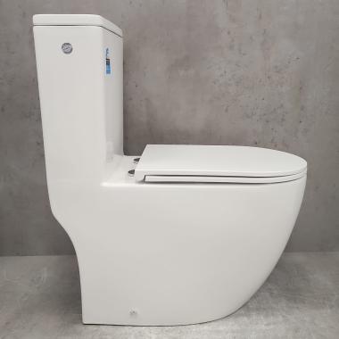 Унитаз Bloomix S-Line 3.0 2327T/UF1 Ceramic+ моноблок безободковый торнадо